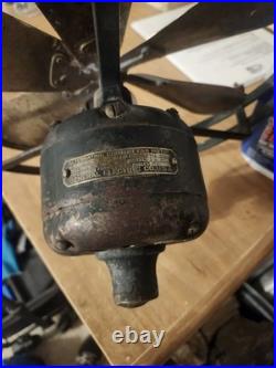 Vintage Original GE 1902 Electric Fan Works Great