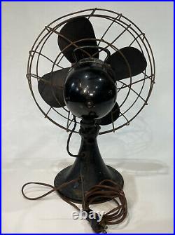 Vintage Original Working Emerson Electric 12 inch Table Fan Model 79646-AX
