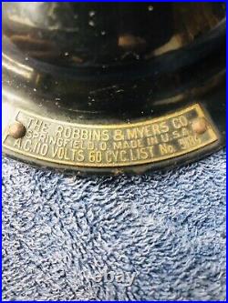 Vintage ROBBINS & MYERS 10 FAN R&M Model 5104 (works)