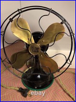 Vintage ROBBINS & MYERS 3 speed Fan # 3000 Works Great