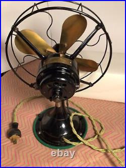 Vintage ROBBINS & MYERS 3 speed Fan # 3000 Works Great