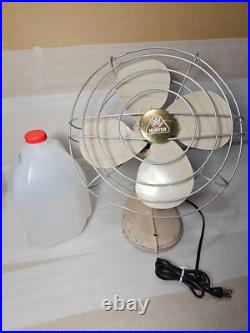 Vintage R&M Hunter Division 12, 2 Peed Table Fan (Very Good Conditions)