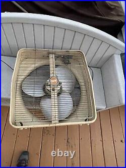 Vintage Rare Diehl 2 Speed Floor Box Fan USA Working Great Vintage Rare Diehl 2 Speed Floor Box Fan USA Working Great