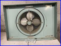 Vintage Retro Deco Window Lasko Room Cooler Fan 2 Speed