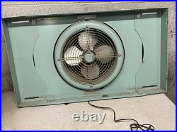 Vintage Retro Deco Window Lasko Room Cooler Fan 2 Speed