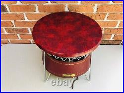 Vintage Retro Mid-Century Modern KENMORE 3 Speed Hassock Fan Table No Cord