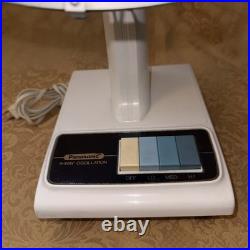 Vintage Retro Panasonic F-1204 12 5 Way Oscillating Blue Blade Fan EUC