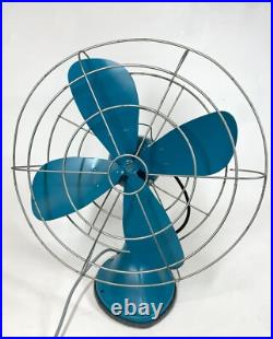 Vintage Robbins & Myers RESTORED Model 11018 3 Speed Oscillating 15 Desk Fan Vintage Robbins & Myers RESTORED Model 11018 3 Speed Oscillating 15 Desk Fan