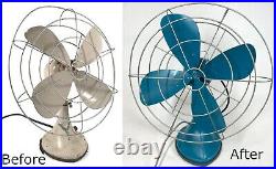 Vintage Robbins & Myers RESTORED Model 11018 3 Speed Oscillating 15 Desk Fan Vintage Robbins & Myers RESTORED Model 11018 3 Speed Oscillating 15 Desk Fan