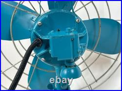 Vintage Robbins & Myers RESTORED Model 11018 3 Speed Oscillating 15 Desk Fan Vintage Robbins & Myers RESTORED Model 11018 3 Speed Oscillating 15 Desk Fan