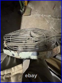 Vintage Roto Beam Industrial Fan For Parts Or Repair. Rare Fan. It Doesn't Work