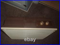 Vintage SEARS KEMORE Tri 3 Speed Metal Blade Electically Reversible Box Fan WORK Vintage SEARS KEMORE Tri 3 Speed Metal Blade Electically Reversible Box Fan WORK