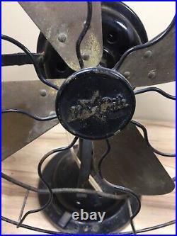 Vintage STAR RITE Electric Fan 4 Brass Blades- IT WORKS