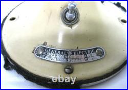 Vintage Scarce GE Creme 9 Mid Century VORTALEX Vintage Electric Fan Runs