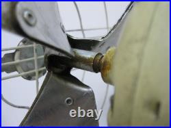 Vintage Scarce GE Creme 9 Mid Century VORTALEX Vintage Electric Fan Runs