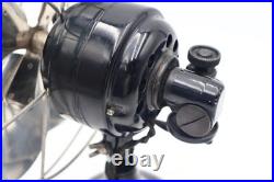 Vintage Signal Electric Type 550A Oscillating Desk Fan Working Very Nice