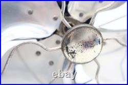 Vintage Signal Electric Type 550A Oscillating Desk Fan Working Very Nice