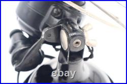 Vintage Signal Electric Type 550A Oscillating Desk Fan Working Very Nice