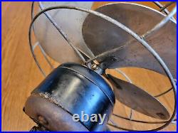 Vintage Signal Oscillating Fan, Model 152A, 8 Blade, Desk Fan