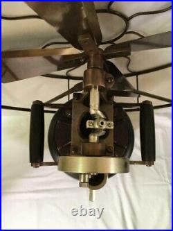 Vintage Steam Operated Fan Antique Kerosene oil Working Collectibles Fan