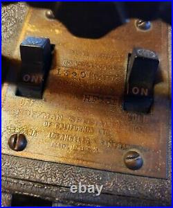 Vintage Thermador Electriic Fan Heater 1320 Watts Hoffman Specialty Co CA