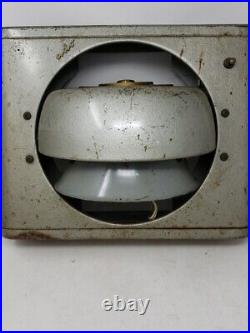Vintage VORNADO 2-Speed Window Fan D16W1-1 Art Deco WORKS QUIETLY -Adjustable