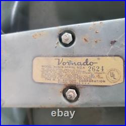 Vintage Vornado A28C1 Metal Desk Fan Rare 1950s Industrial