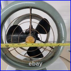 Vintage Vornado A28C1 Metal Desk Fan Rare 1950s Industrial