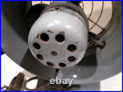 Vintage Vornado B24 C1 Green Metal Desk Fan 2 Speed Rare 1950s Industrial