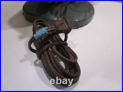 Vintage Vornado B24 C1 Green Metal Desk Fan 2 Speed Rare 1950s Industrial