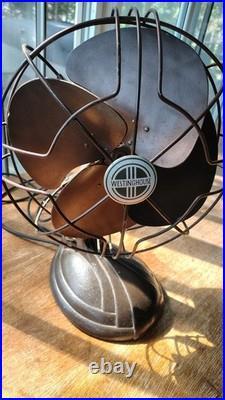 Vintage Westinghouse 10 Inch PowerAire Darth Vader Art Deco Fan Video