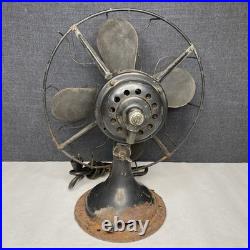 Vintage Westinghouse 12 Electric Desk Fan 4 Blade 3 Speed Style 315734 READ