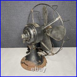 Vintage Westinghouse 12 Electric Desk Fan 4 Blade 3 Speed Style 315734 READ