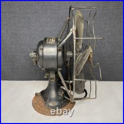 Vintage Westinghouse 12 Electric Desk Fan 4 Blade 3 Speed Style 315734 READ