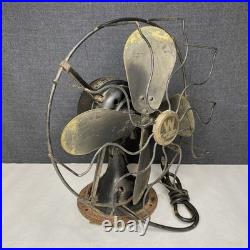 Vintage Westinghouse 12 Electric Desk Fan 4 Blade 3 Speed Style 315734 READ