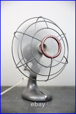 Vintage Westinghouse Electric Fan Oscillating Blades Art Deco Mid Century NICE