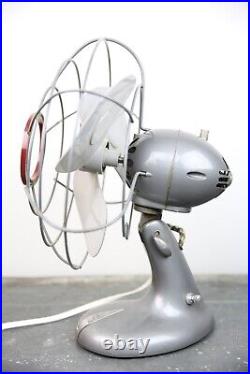Vintage Westinghouse Electric Fan Oscillating Blades Art Deco Mid Century NICE