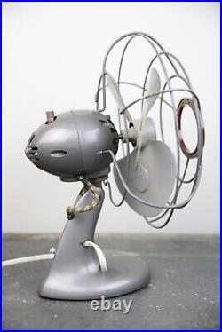 Vintage Westinghouse Electric Fan Oscillating Blades Art Deco Mid Century NICE