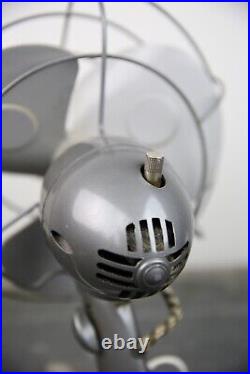 Vintage Westinghouse Electric Fan Oscillating Blades Art Deco Mid Century NICE