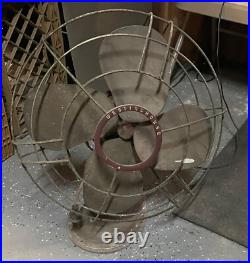 Vintage! Westinghouse Electric Oscillating 3 Speed Fan Works Great