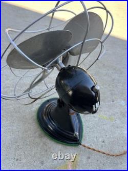 Vintage Westinghouse Electric Table Fan 12 Blades 2 Speed Works Vintage Westinghouse Electric Table Fan 12 Blades 2 Speed Works