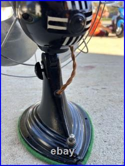 Vintage Westinghouse Electric Table Fan 12 Blades 2 Speed Works