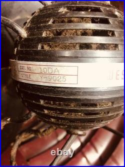 Vintage Westinghouse Hassock Electric Fan, Model Y-9025, Cat No. 10DA