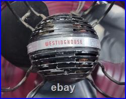 Vintage Westinghouse MCM Floor Fan Y-9025 Stool Stand One-Speed (Pre-Owned)