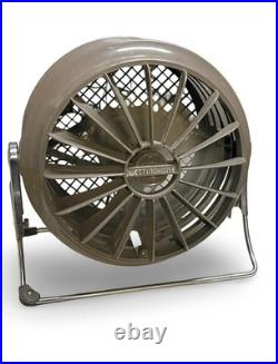 Vintage Westinghouse Riviera MCM Table/floor Desk 2 Speed Tilt Fan Works Great