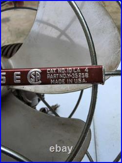 Vintage Westinghouse Table Fan 10-La 4 Fan 10 Working