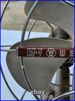 Vintage Westinghouse Table Fan 10-La 4 Fan 10 Working