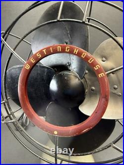 Vintage Westinghouse Y-4627 Electric Fan 3-Speed Oscillating Does Work Vintage Westinghouse Y-4627 Electric Fan 3-Speed Oscillating Does Work
