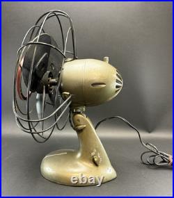 Vintage Westinghouse Y-4627 Electric Fan 3-Speed Oscillating WORKS