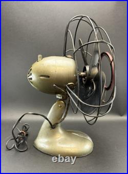 Vintage Westinghouse Y-4627 Electric Fan 3-Speed Oscillating WORKS